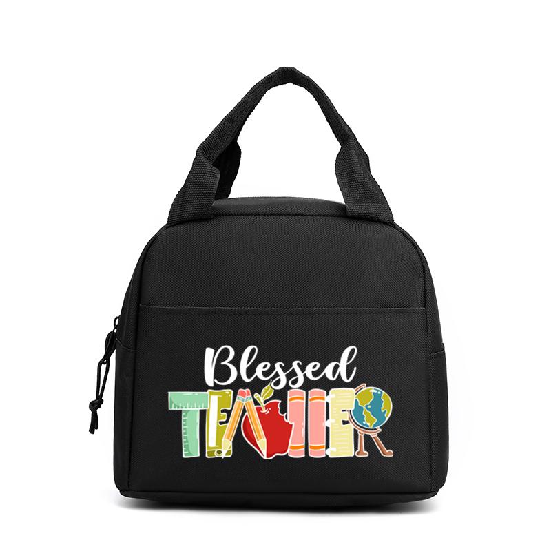 Blessed Teacher Print Women Men Lunch Bag Fashion Apple Pencil Globe Portable Insulated Bags School Multifunctional Food Handbag
Blessed Teacher Print Women Men Lunch Bag Fashion Apple Pencil Globe Portable Insulated Bags School Multifunctional Food Handbag