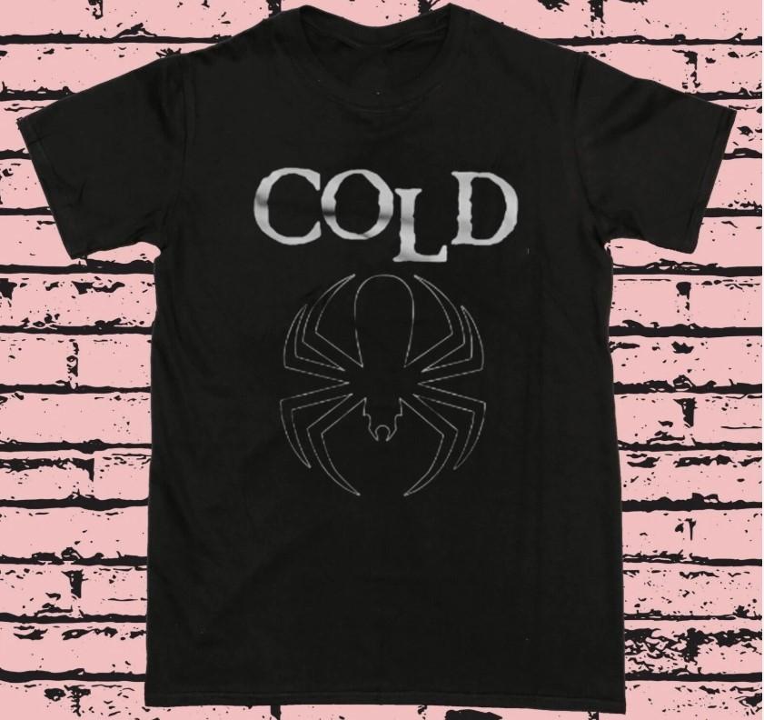COLD American Rock Band Spider Graphic T SHIRT FULL SIZE S-5XL Unisex T-Shirt M
COLD American Rock Band Spider Graphic T SHIRT FULL SIZE S-5XL Unisex T-Shirt M