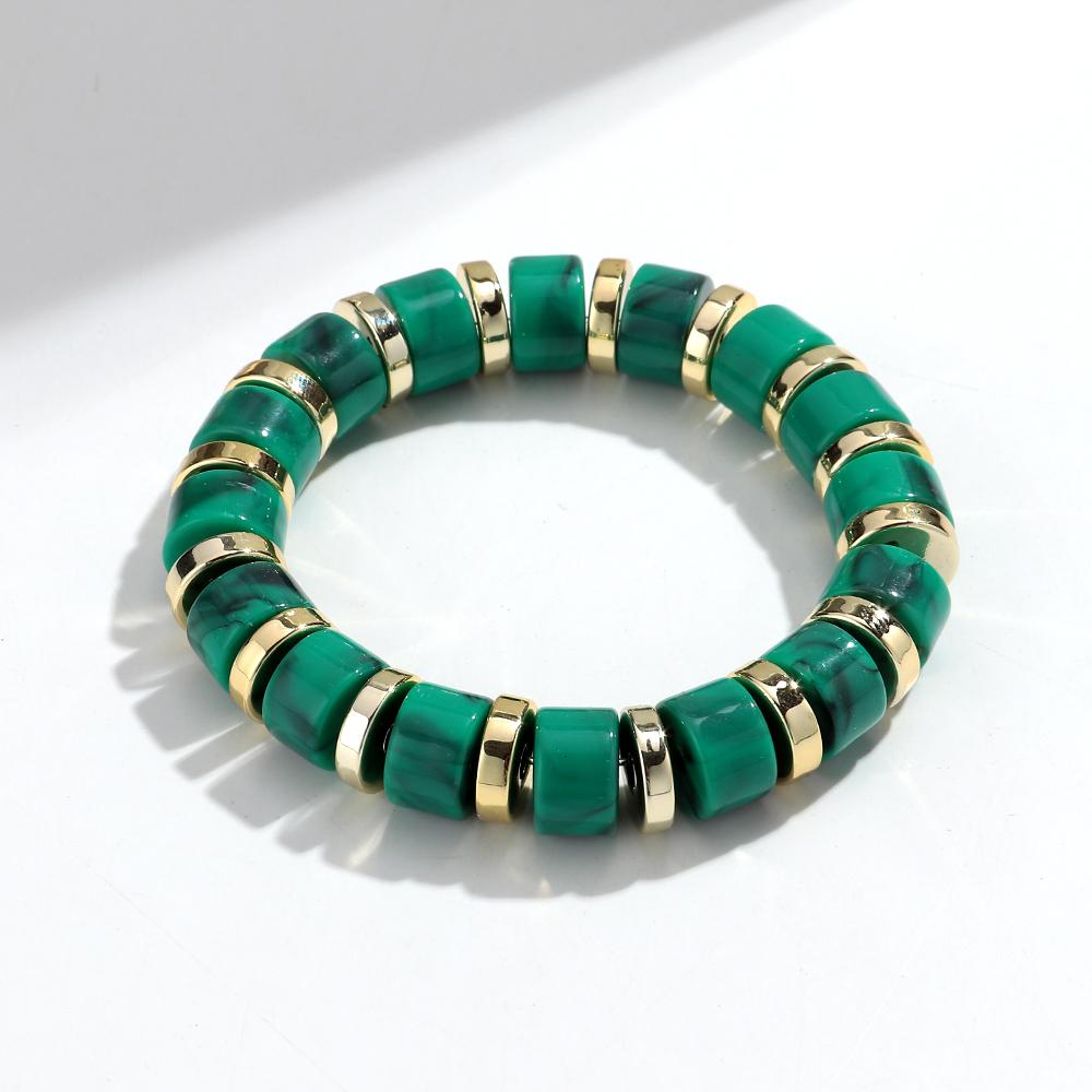 Statement Acrylic Cylindrical Beads Bracelets for Women Vintage Fashion Colorful Resin Stretchy Bracelet Stackable Jewelry Gift зелений
Statement Acrylic Cylindrical Beads Bracelets for Women Vintage Fashion Colorful Resin Stretchy Bracelet Stackable Jewelry Gift зелений