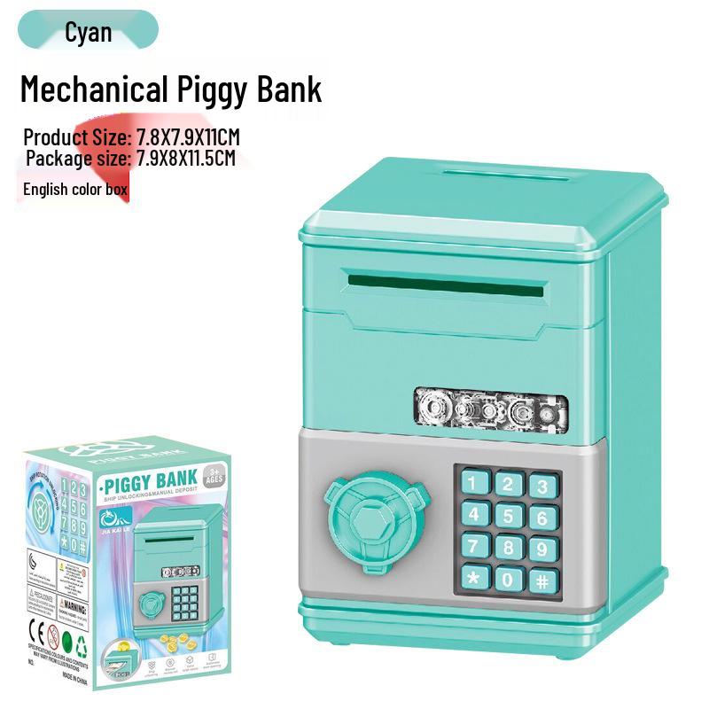 Free Shipping Mini Manual Money Safe: Mechanical Door Opening, Password Box, Rat Design, Baby Money Jar Gift.
Free Shipping Mini Manual Money Safe: Mechanical Door Opening, Password Box, Rat Design, Baby Money Jar Gift.