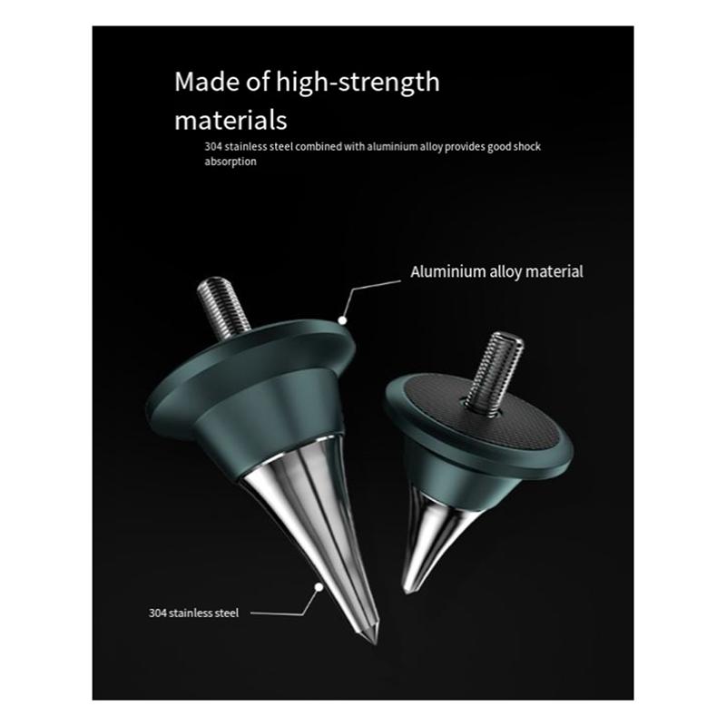 Speaker Stabilization Pads With Spikes For Enhanced Acoustic Clarity And Resonance Control Stand For Audio Precision чорний
Speaker Stabilization Pads With Spikes For Enhanced Acoustic Clarity And Resonance Control Stand For Audio Precision чорний
