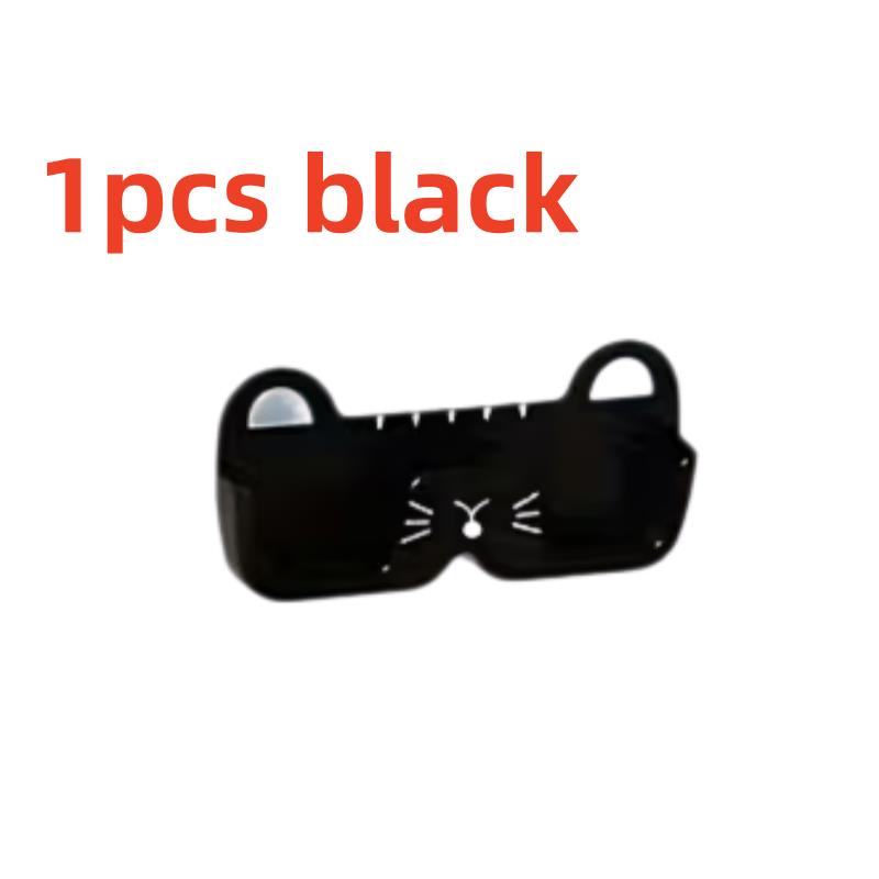 1pc Stylish Wall-Mount Eyeglass Case, No-Drill, Space-Saver for Bedside, Bathroom, Bedroom, Minimalist & Compact
1pc Stylish Wall-Mount Eyeglass Case, No-Drill, Space-Saver for Bedside, Bathroom, Bedroom, Minimalist & Compact