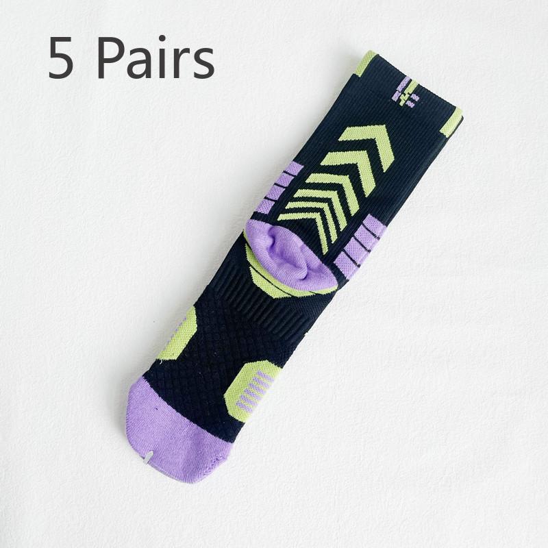 5 пар носков средней длины для мальчиков и девочек, четыре сезона, универсальные, для бега, спорта на открытом воздухе, подходящие по цвету 5 Pairs чёрный/фиолетовый
5 пар носков средней длины для мальчиков и девочек, четыре сезона, универсальные, для бега, спорта на открытом воздухе, подходящие по цвету 5 Pairs чёрный/фиолетовый