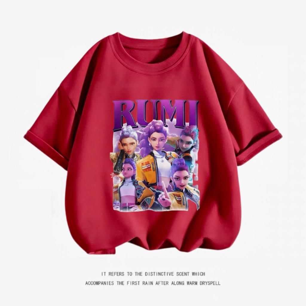 Child Fashion Casual Clothes Short-sleeved Tops Kpop Girls Demon Hunters Clothing Baby Cute Loose Pure Cotton Crewneck Pullovers 100
Child Fashion Casual Clothes Short-sleeved Tops Kpop Girls Demon Hunters Clothing Baby Cute Loose Pure Cotton Crewneck Pullovers 100