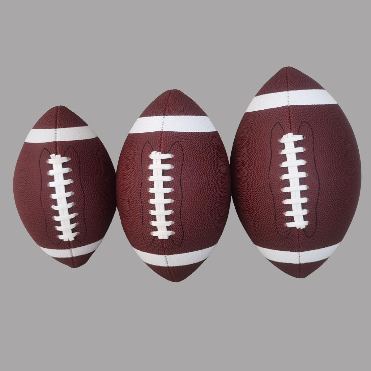 American Football Ball - Standard Adult Size 9, Youth Size 6, Child Size 3 Size 3 Ball
American Football Ball - Standard Adult Size 9, Youth Size 6, Child Size 3 Size 3 Ball