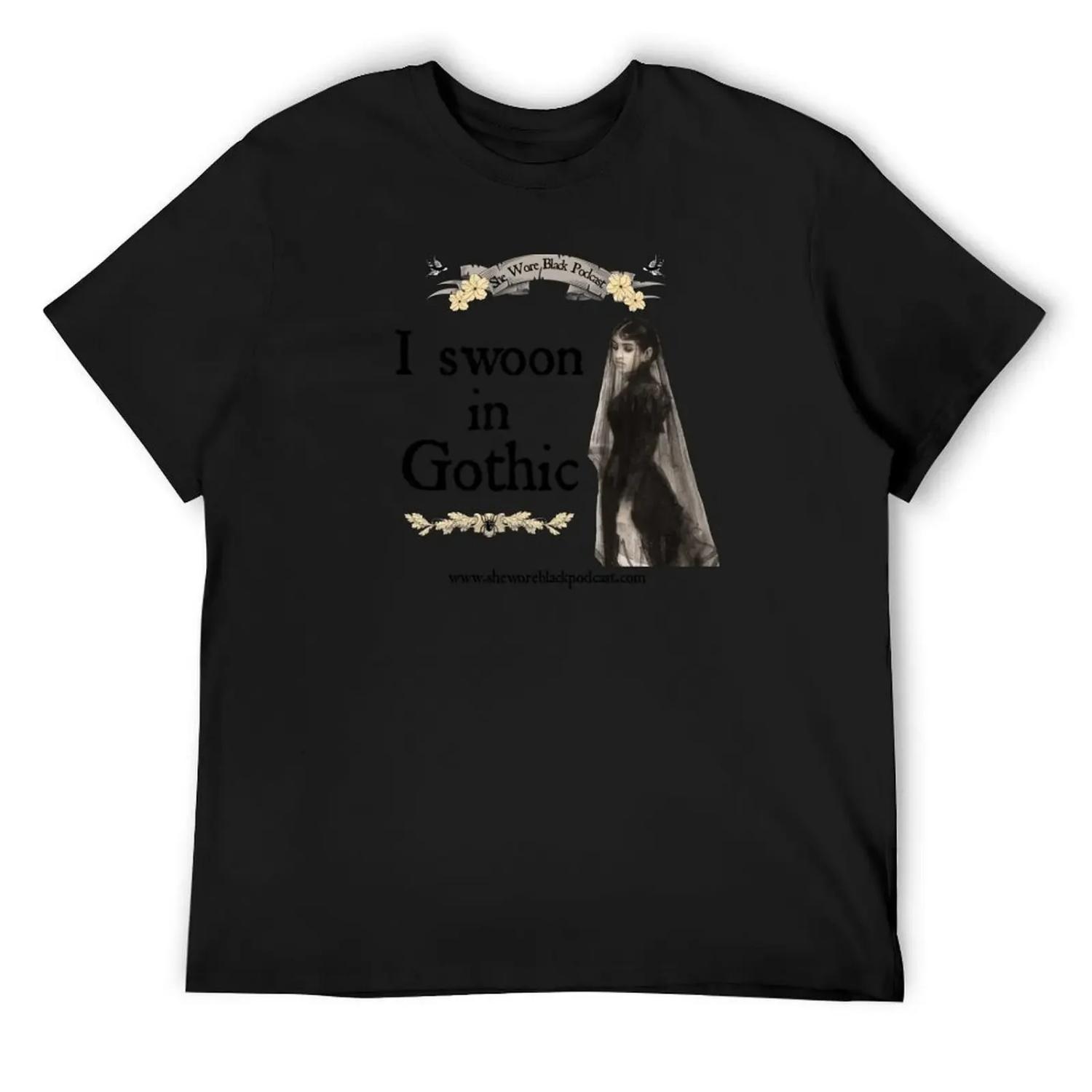 I Swoon in Gothic T-Shirt quick drying custom t-shirts anime t shirts t shirt men XXXXXL чорний
I Swoon in Gothic T-Shirt quick drying custom t-shirts anime t shirts t shirt men XXXXXL чорний