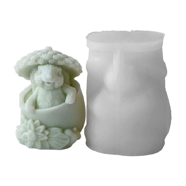 Squirrel Animal Silicone Mould Easy Demolding Multipurpose Silicone Mould For Handmade Candle Soap Holiday Decoration
Squirrel Animal Silicone Mould Easy Demolding Multipurpose Silicone Mould For Handmade Candle Soap Holiday Decoration