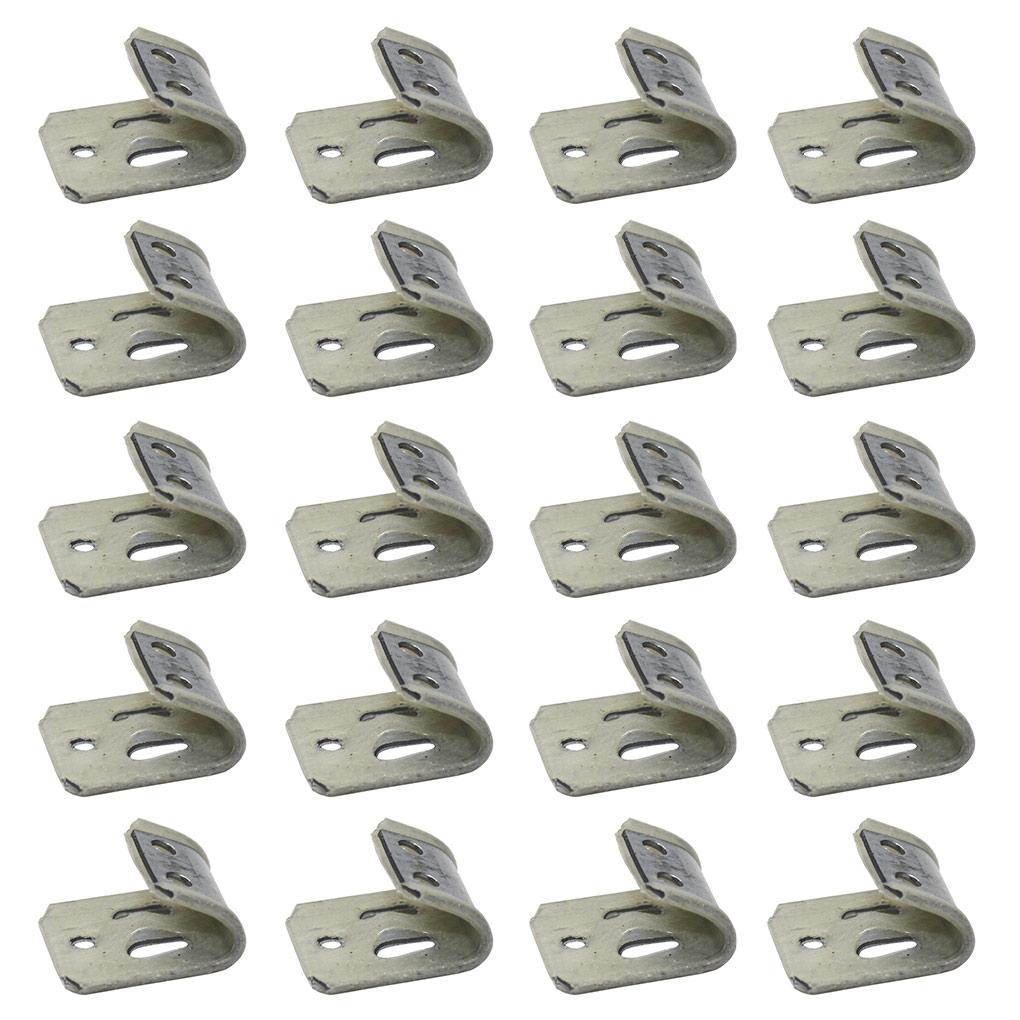 20Pcs Upholstery Spring Clip Corners Bracket Fixing Clip Practical Corner Supports Hardware Hasps Household Fasteners
20Pcs Upholstery Spring Clip Corners Bracket Fixing Clip Practical Corner Supports Hardware Hasps Household Fasteners