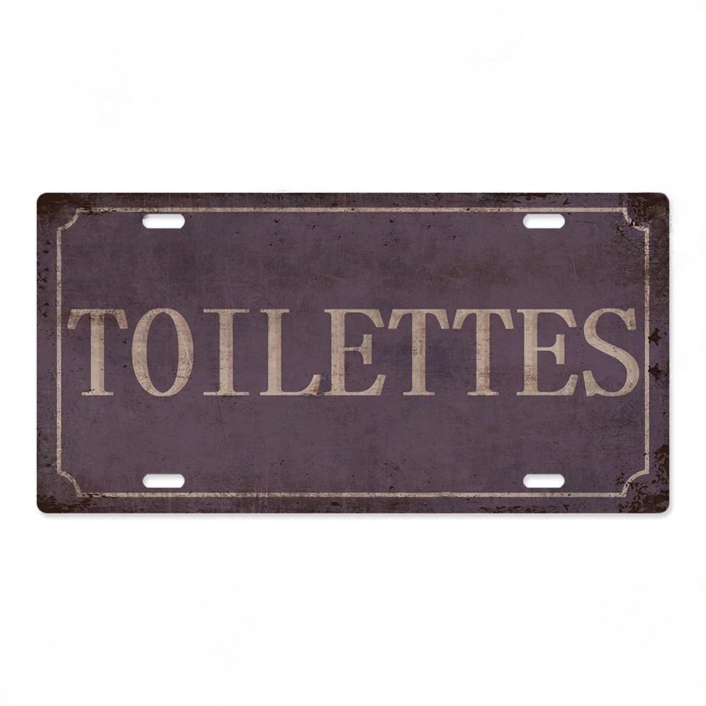 Restroom Metal Signs Wall Decor Plaque Metal Vintage License Plate for Home Bar Club Toilet Bathroom Restroom 15x30cm
Restroom Metal Signs Wall Decor Plaque Metal Vintage License Plate for Home Bar Club Toilet Bathroom Restroom 15x30cm