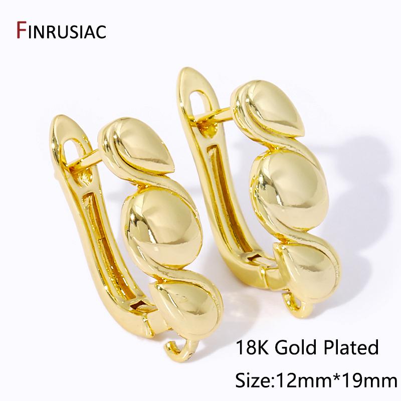 DIY Women Earrings Making Findings,18K Gold Plated Brass Earwire Fixtures Earrings Hooks Clasps For Earrings Making Accessories 1 pair
DIY Women Earrings Making Findings,18K Gold Plated Brass Earwire Fixtures Earrings Hooks Clasps For Earrings Making Accessories 1 pair