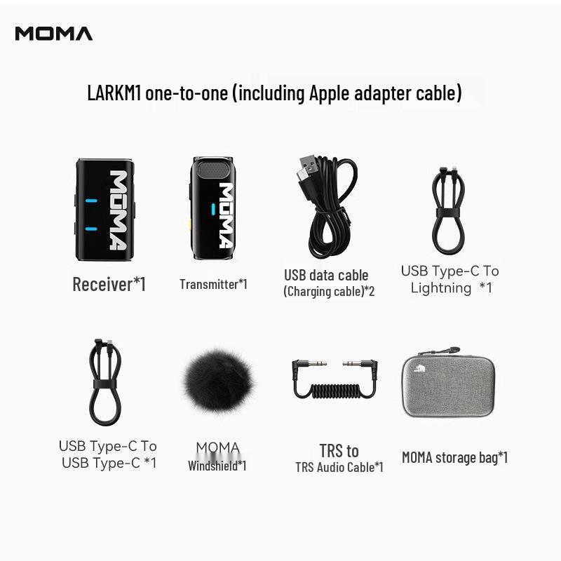 Mammo LARK M1 Wireless Lavalier Microphone
Mammo LARK M1 Wireless Lavalier Microphone
