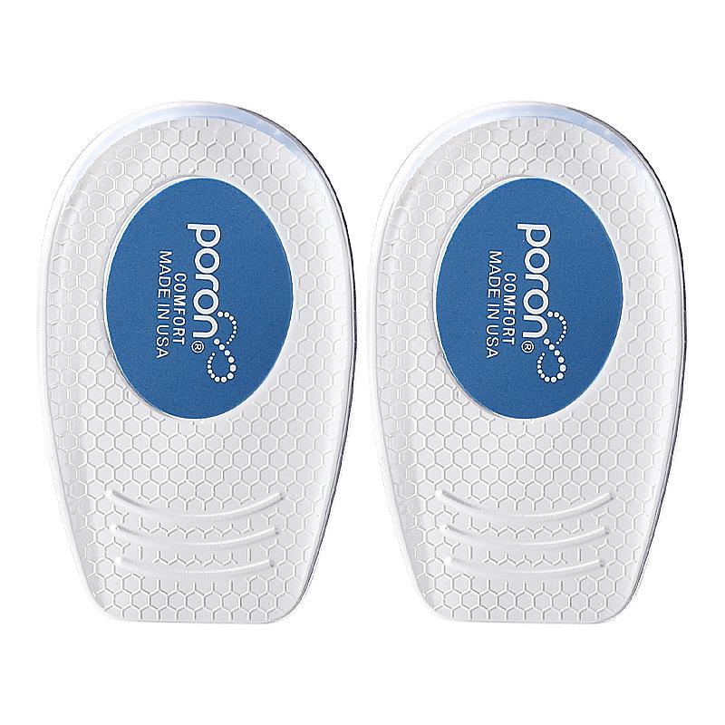 Water Ripple Gel Heel Pad: Soft Shock Absorption, U-Shape, Two-Color PORON Sports Half Size
Water Ripple Gel Heel Pad: Soft Shock Absorption, U-Shape, Two-Color PORON Sports Half Size