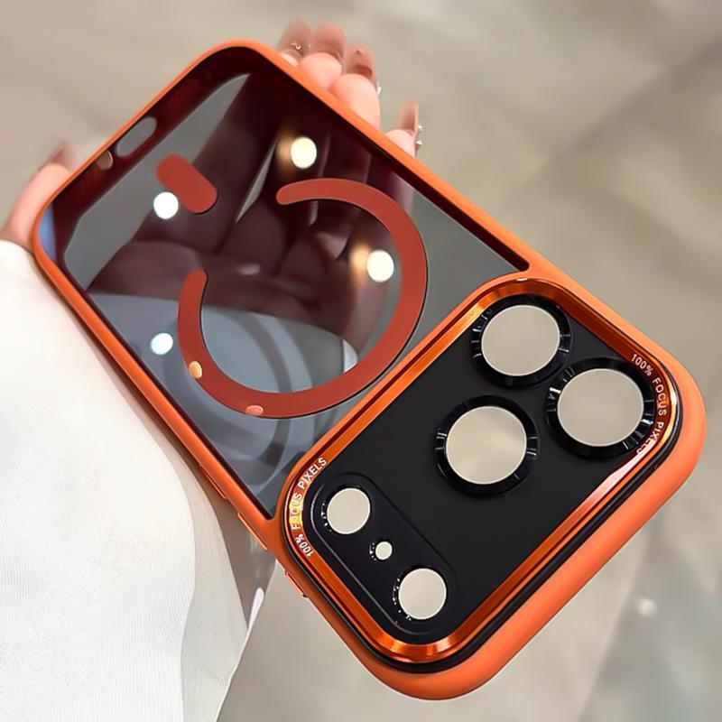 Luxury Transparent Magnetic Case for IPhone 17 Air 16 15 14 13 12 11 Pro Max Plus 17Air 17Pro Magsafe Metal Camera Bumper Cover iPhone 15 Pro Max помаранчевий
Luxury Transparent Magnetic Case for IPhone 17 Air 16 15 14 13 12 11 Pro Max Plus 17Air 17Pro Magsafe Metal Camera Bumper Cover iPhone 15 Pro Max помаранчевий