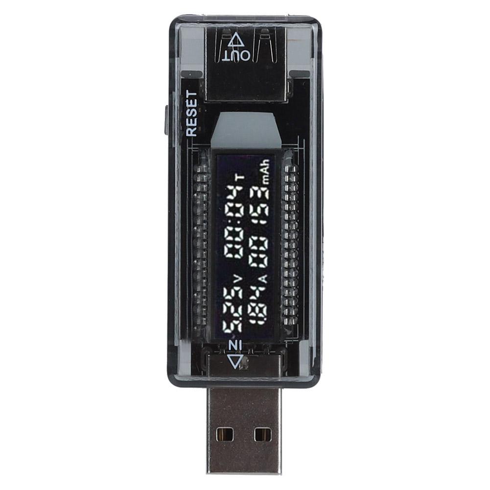 USB Tester Voltmeter Ammeter Power Capacity Mobile Power Testing Tool for Wall Chargers
USB Tester Voltmeter Ammeter Power Capacity Mobile Power Testing Tool for Wall Chargers