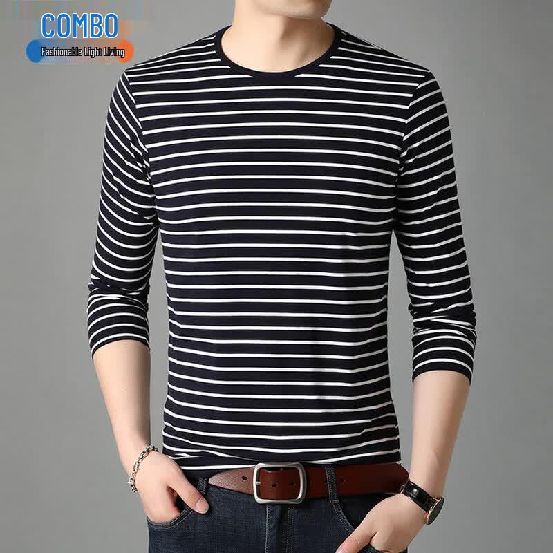 Kangbo Men s Striped Cotton Blend Short Sleeve Crewneck Top 2XL
Kangbo Men s Striped Cotton Blend Short Sleeve Crewneck Top 2XL