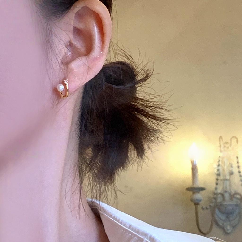 Solid 925 Sterling Silver Light Luxury Temperament Double Layered Pearls Earrings Original Design For Women Wedding Fine Jewelry золотой
Solid 925 Sterling Silver Light Luxury Temperament Double Layered Pearls Earrings Original Design For Women Wedding Fine Jewelry золотой