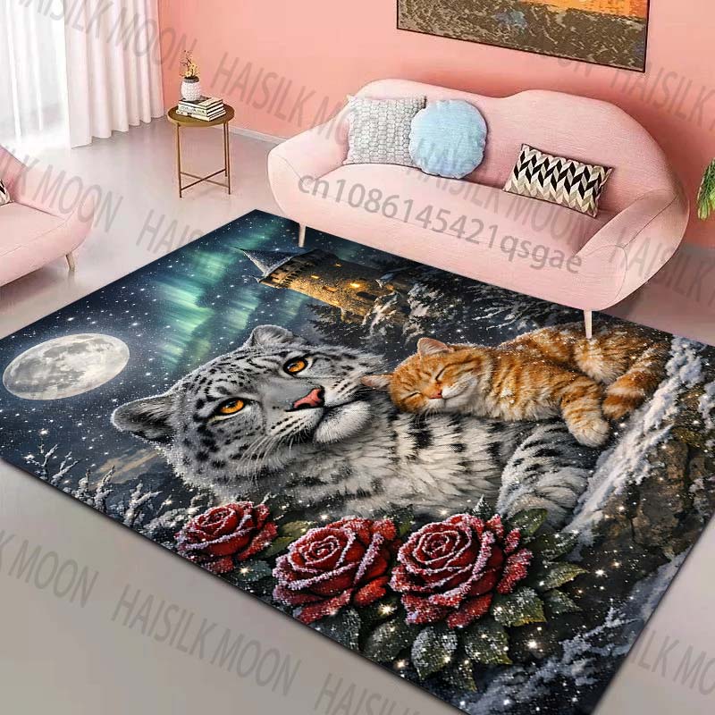 1PC Snowy cats and castle night Pattern Rug Carpets for Bedroom Living Room Sofa Mat Creative Door Mat Cloakroom Home Decor 40x60cm
1PC Snowy cats and castle night Pattern Rug Carpets for Bedroom Living Room Sofa Mat Creative Door Mat Cloakroom Home Decor 40x60cm