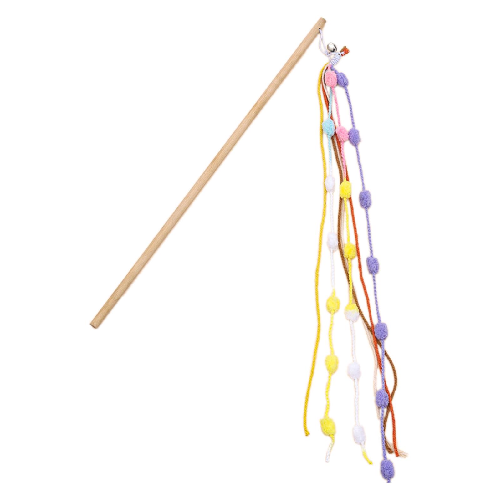 Разноцветная палочка-дразнилка для кошек с колокольчиком, длинная ручка, интерактивная игрушка для котят, безопасная, устойчивая к жеванию, для игры в кусание
Разноцветная палочка-дразнилка для кошек с колокольчиком, длинная ручка, интерактивная игрушка для котят, безопасная, устойчивая к жеванию, для игры в кусание