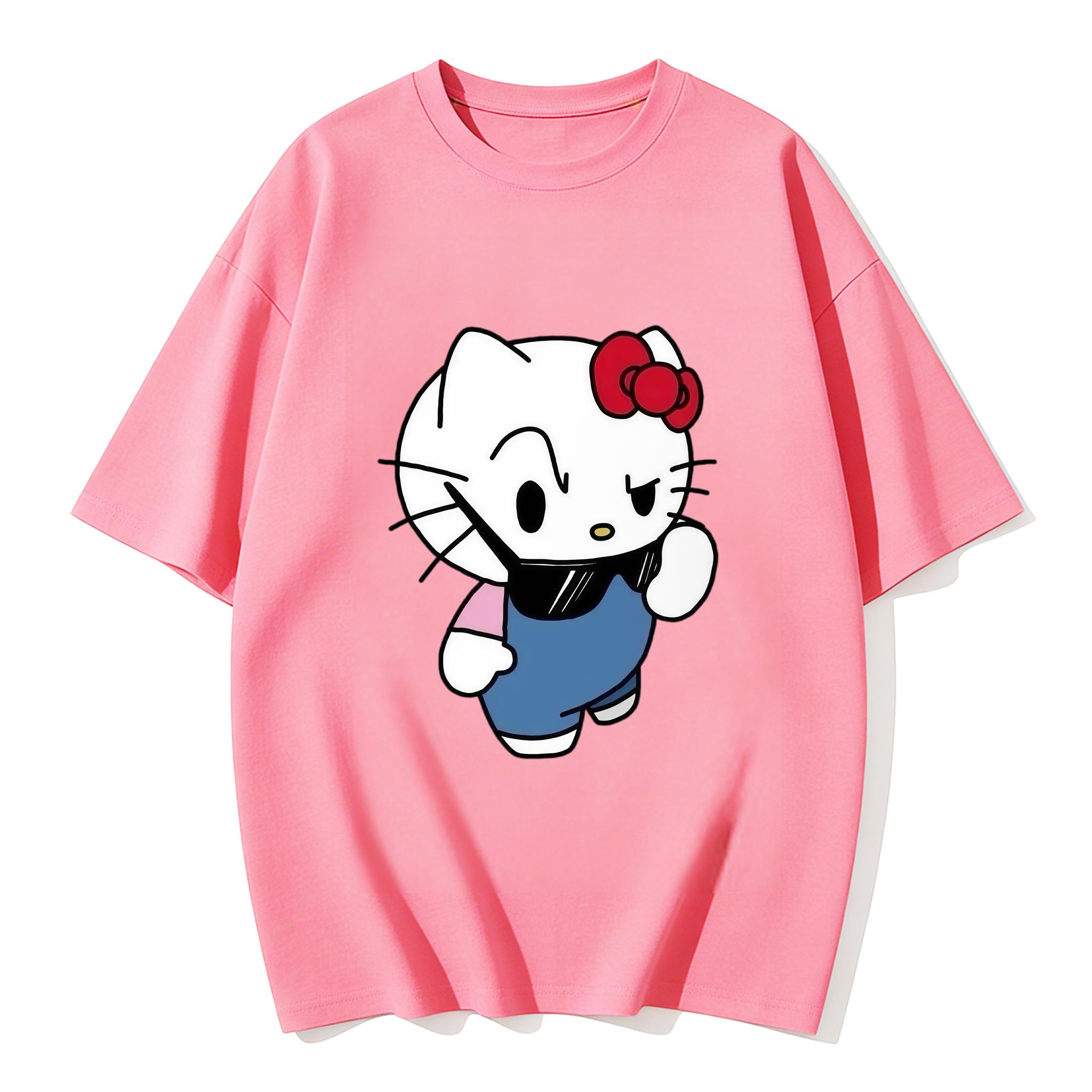 2026 Summer New Arrival Cool Kitty Sunglasses Print Couple T Shirts Casual Loose Family Matching Outfits Parentchild Tees Tops S
2026 Summer New Arrival Cool Kitty Sunglasses Print Couple T Shirts Casual Loose Family Matching Outfits Parentchild Tees Tops S