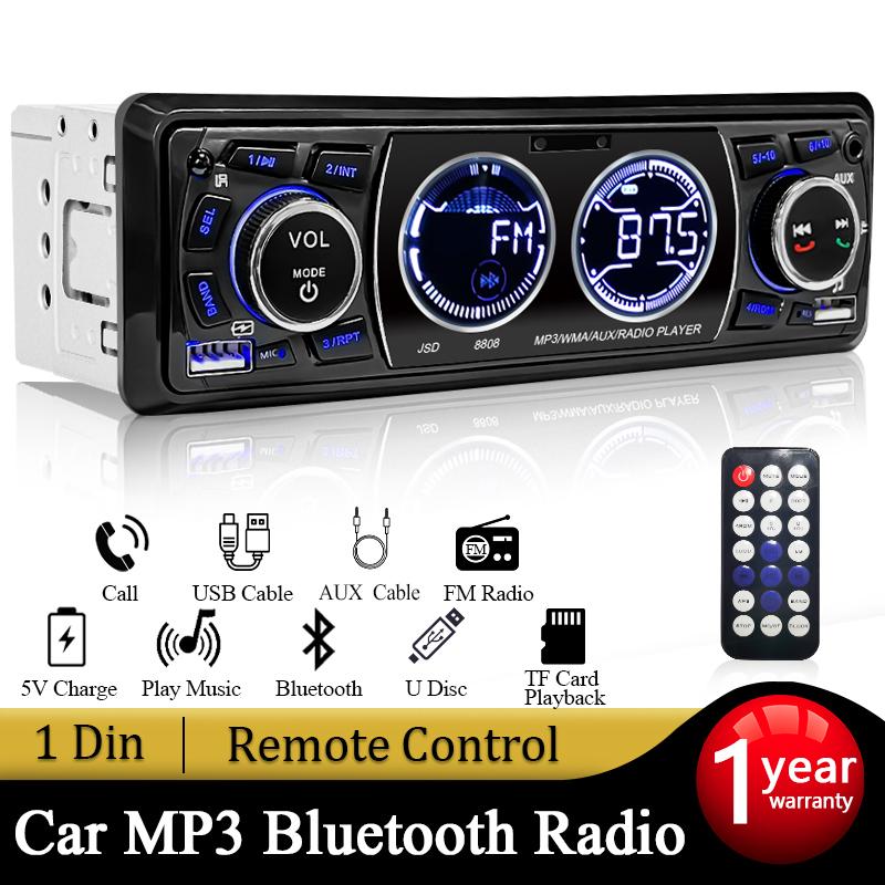 Автомобильное радио Hippcron 1din стерео MP3-плеер аудио Bluetooth FM-приемник Dual USB поддержка AUX/USB/TF-карты
Автомобильное радио Hippcron 1din стерео MP3-плеер аудио Bluetooth FM-приемник Dual USB поддержка AUX/USB/TF-карты