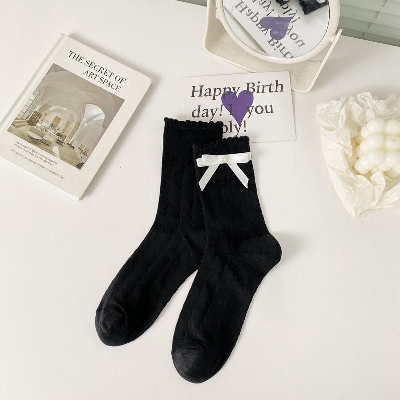 Black And White Socks Women S Lace Bow Jk College Wind Tube Socks Japanese Lolita Sweet Beautiful Women Socks Stacking Socks One size fits all чорний
Black And White Socks Women S Lace Bow Jk College Wind Tube Socks Japanese Lolita Sweet Beautiful Women Socks Stacking Socks One size fits all чорний