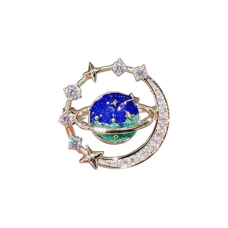 High-end Anti-running Cosmic Planet Brooch Buckle Summer Niche Design Clothes Accessories Temperament Neckline Pin 1 синий
High-end Anti-running Cosmic Planet Brooch Buckle Summer Niche Design Clothes Accessories Temperament Neckline Pin 1 синий