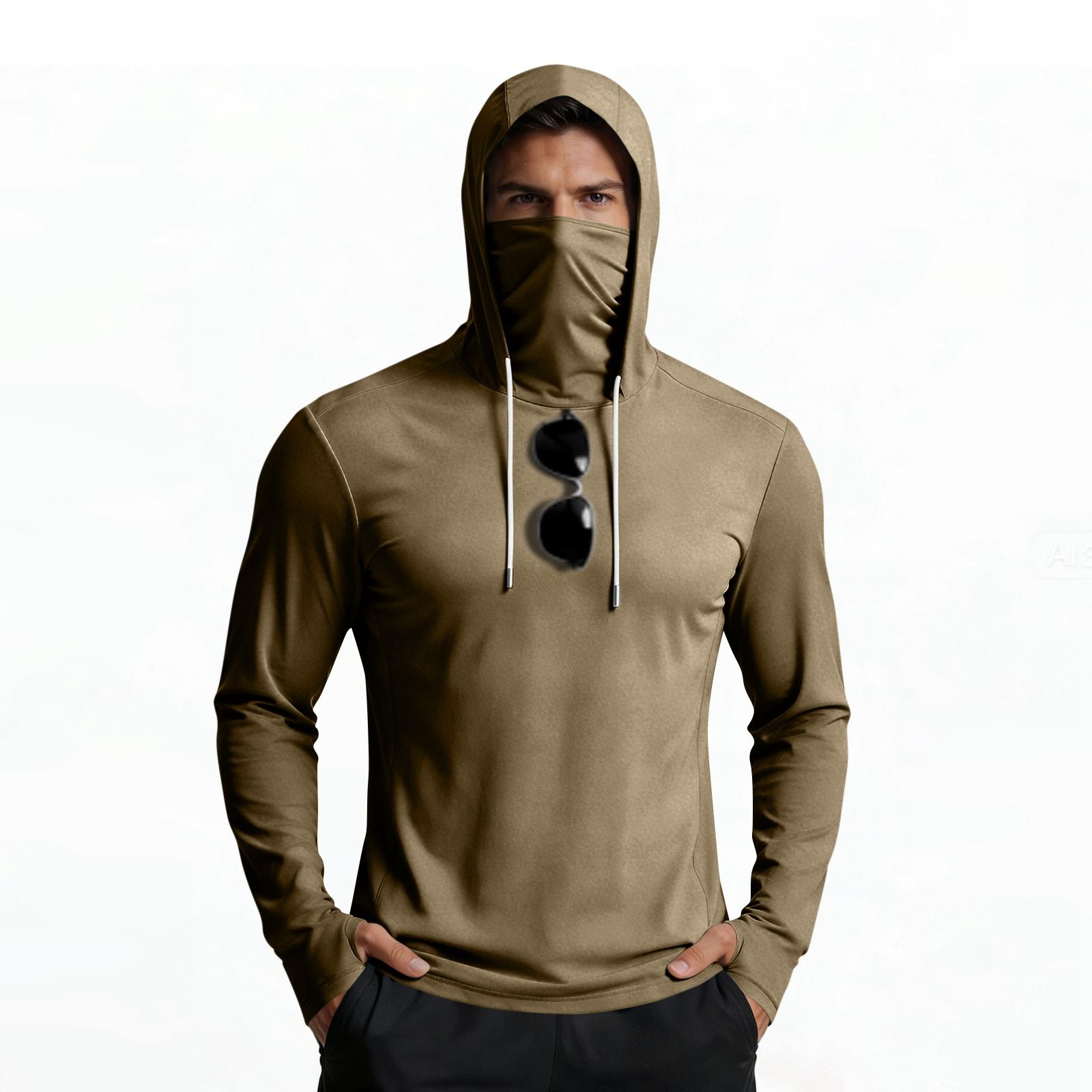 Men s Summer Breathable, Quick--Silk Hooded Sweatshirt With Face Covering L бронзовый
Men s Summer Breathable, Quick--Silk Hooded Sweatshirt With Face Covering L бронзовый
