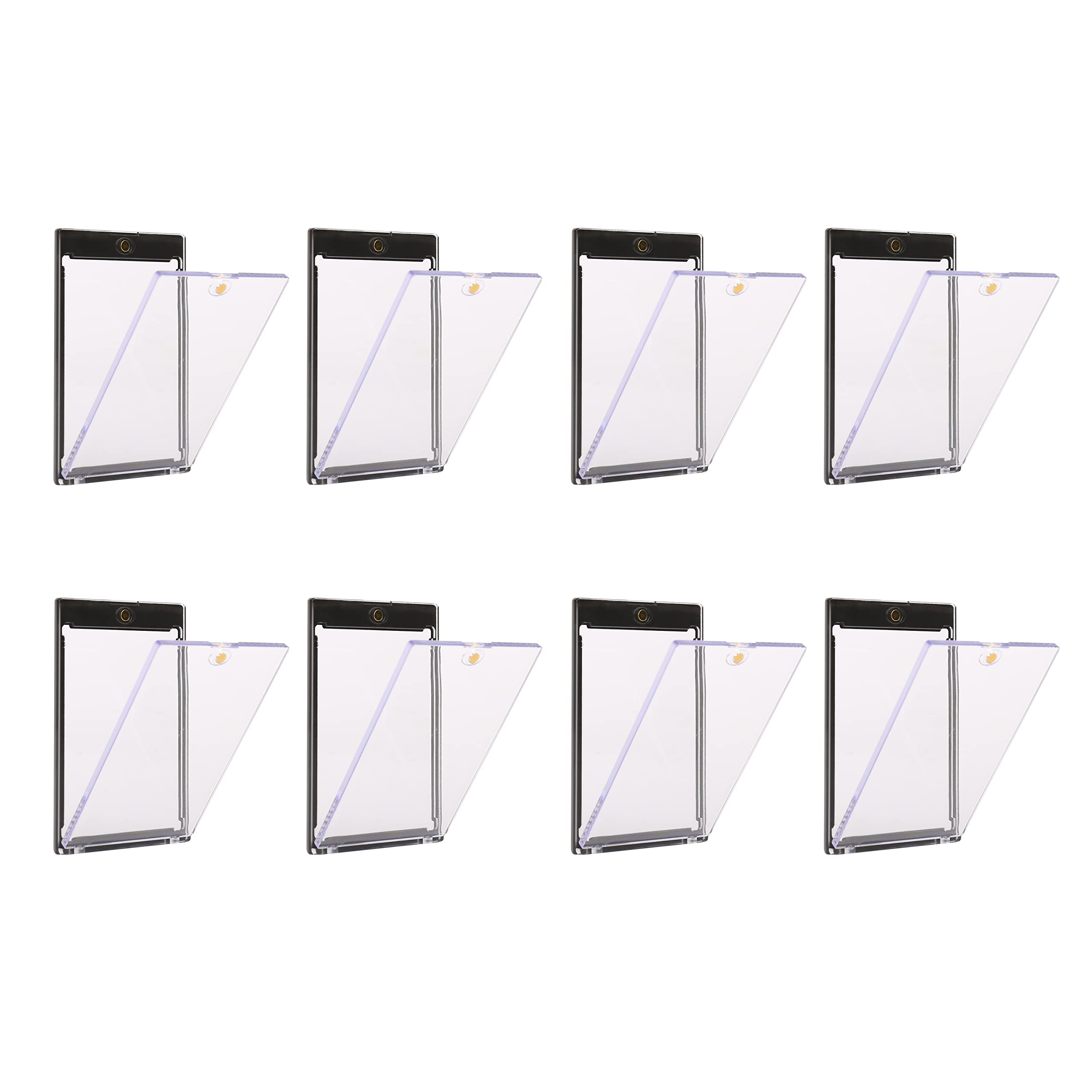 Venssu Magnetic Loader Магнитный чехол для карточек Магнитный держатель для карточек Чехол для коллекционных карточек с защитной пломбой Защита от ультрафиолета One Touch Blue (8 шт.) чёрный
Venssu Magnetic Loader Магнитный чехол для карточек Магнитный держатель для карточек Чехол для коллекционных карточек с защитной пломбой Защита от ультрафиолета One Touch Blue (8 шт.) чёрный