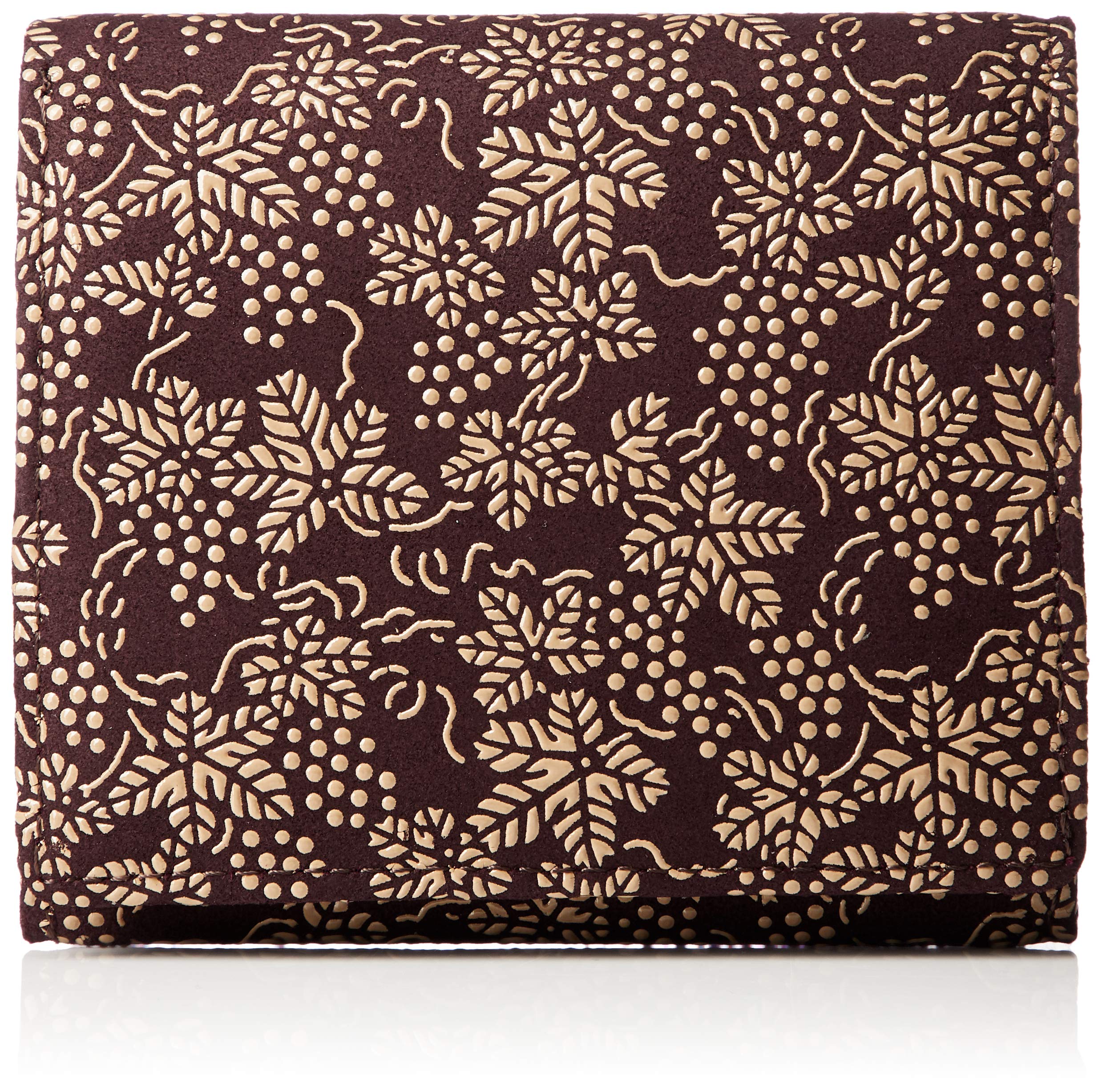 Indenya Bifold Wallet with H-shaped Bill Compartment, Purple Deerskin with White Lacquer, Grape Pattern, 2204-16-120
Indenya Bifold Wallet with H-shaped Bill Compartment, Purple Deerskin with White Lacquer, Grape Pattern, 2204-16-120