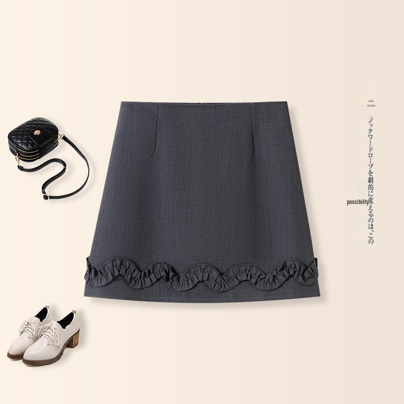 2026 Spring Hot White Lace A-Line Skirt: Women s Age-Reducing, Hip-Hugging Short Skirt 2XL (62.5-67.5 kg) сірий колір
2026 Spring Hot White Lace A-Line Skirt: Women s Age-Reducing, Hip-Hugging Short Skirt 2XL (62.5-67.5 kg) сірий колір