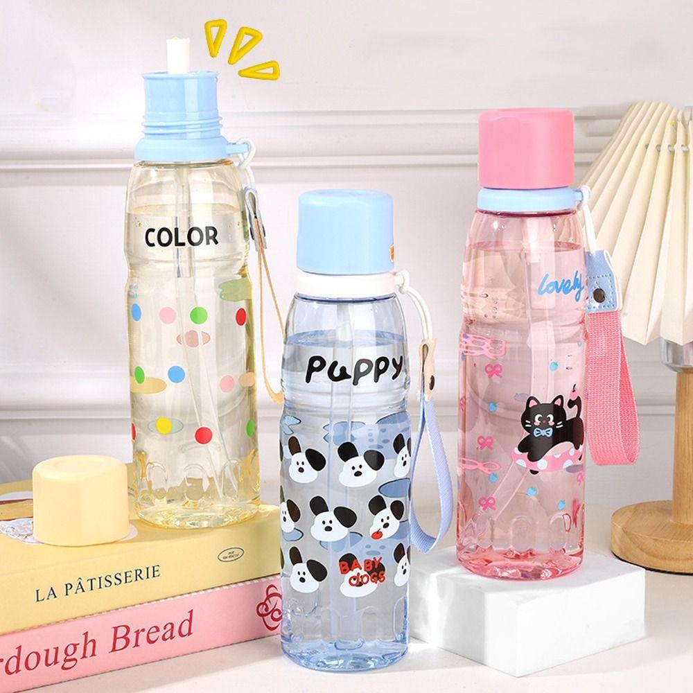 Cartoon Portable Water Bottle Plastic Drinking Cup Durable Straw Cup Kids Student Adult Gift розовый
Cartoon Portable Water Bottle Plastic Drinking Cup Durable Straw Cup Kids Student Adult Gift розовый
