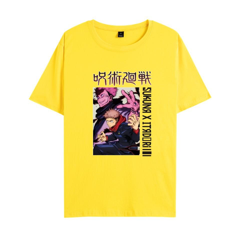 Jujutsu Kaisen Anime T Shirt Men Women Short Sleeve Tee Streetwear T-shirt New Cartoon Clothes Tops XXS жовтий
Jujutsu Kaisen Anime T Shirt Men Women Short Sleeve Tee Streetwear T-shirt New Cartoon Clothes Tops XXS жовтий