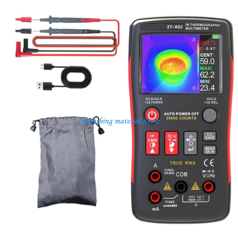 Y5GD Thermal Imaging Multimeter IR Thermometers High Resolution Thermal Imaging
Y5GD Thermal Imaging Multimeter IR Thermometers High Resolution Thermal Imaging