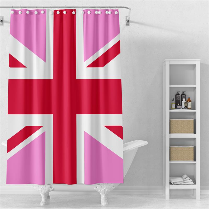 Gaslight Gatekeep Girlboss United Kingdom Uk Lgbt Pink Union Jack Pride Shower Curtain Set With Grommets And Hooks For Bathroom W60H190(CM)-1 Pcs
Gaslight Gatekeep Girlboss United Kingdom Uk Lgbt Pink Union Jack Pride Shower Curtain Set With Grommets And Hooks For Bathroom W60H190(CM)-1 Pcs