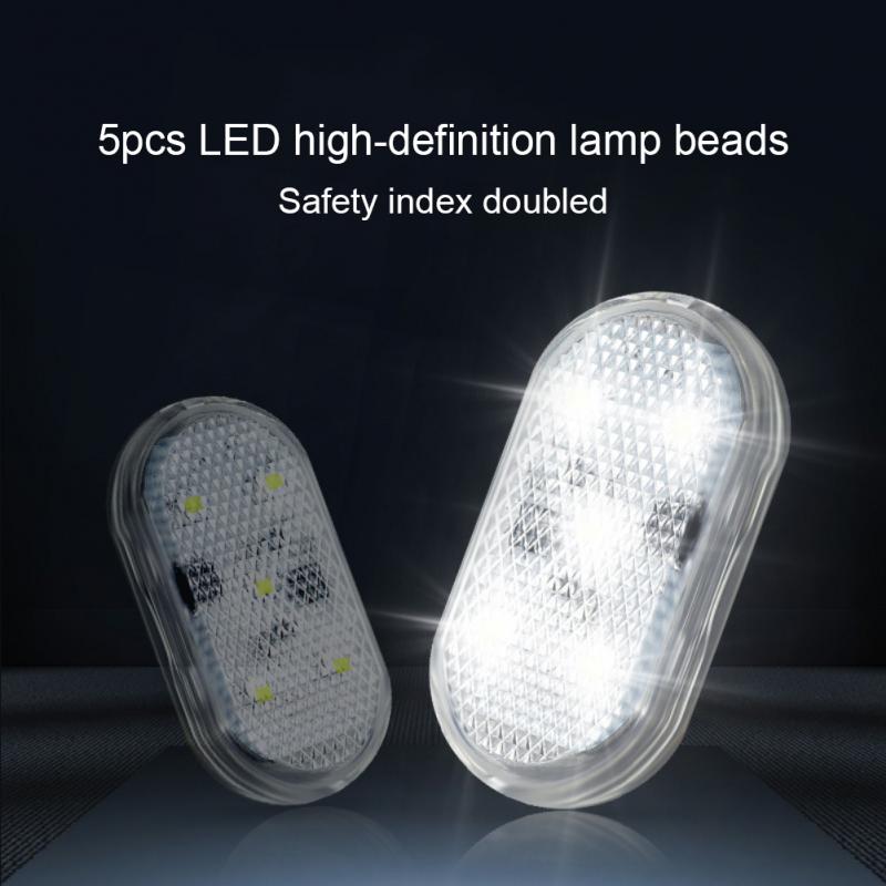Car Interior Courtesy Door Light USB Charging Wireless Magnetic Car Door Light Safe Anti-collision Signal Lamp
Car Interior Courtesy Door Light USB Charging Wireless Magnetic Car Door Light Safe Anti-collision Signal Lamp