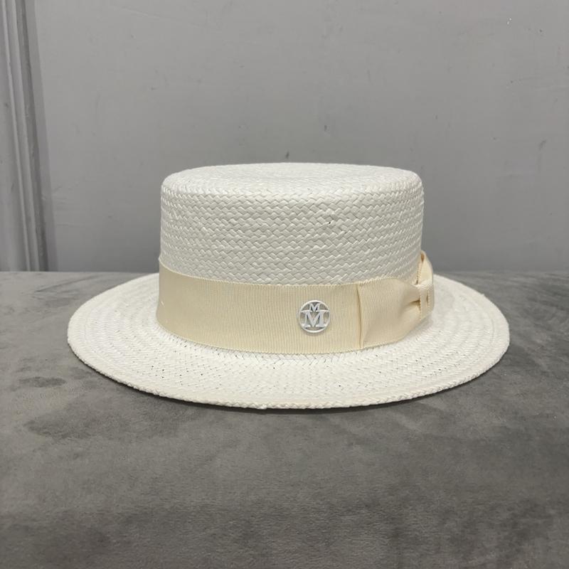 2024 summer new arrival white straw hat with short brim ,flat top for women M 57cm білий
2024 summer new arrival white straw hat with short brim ,flat top for women M 57cm білий