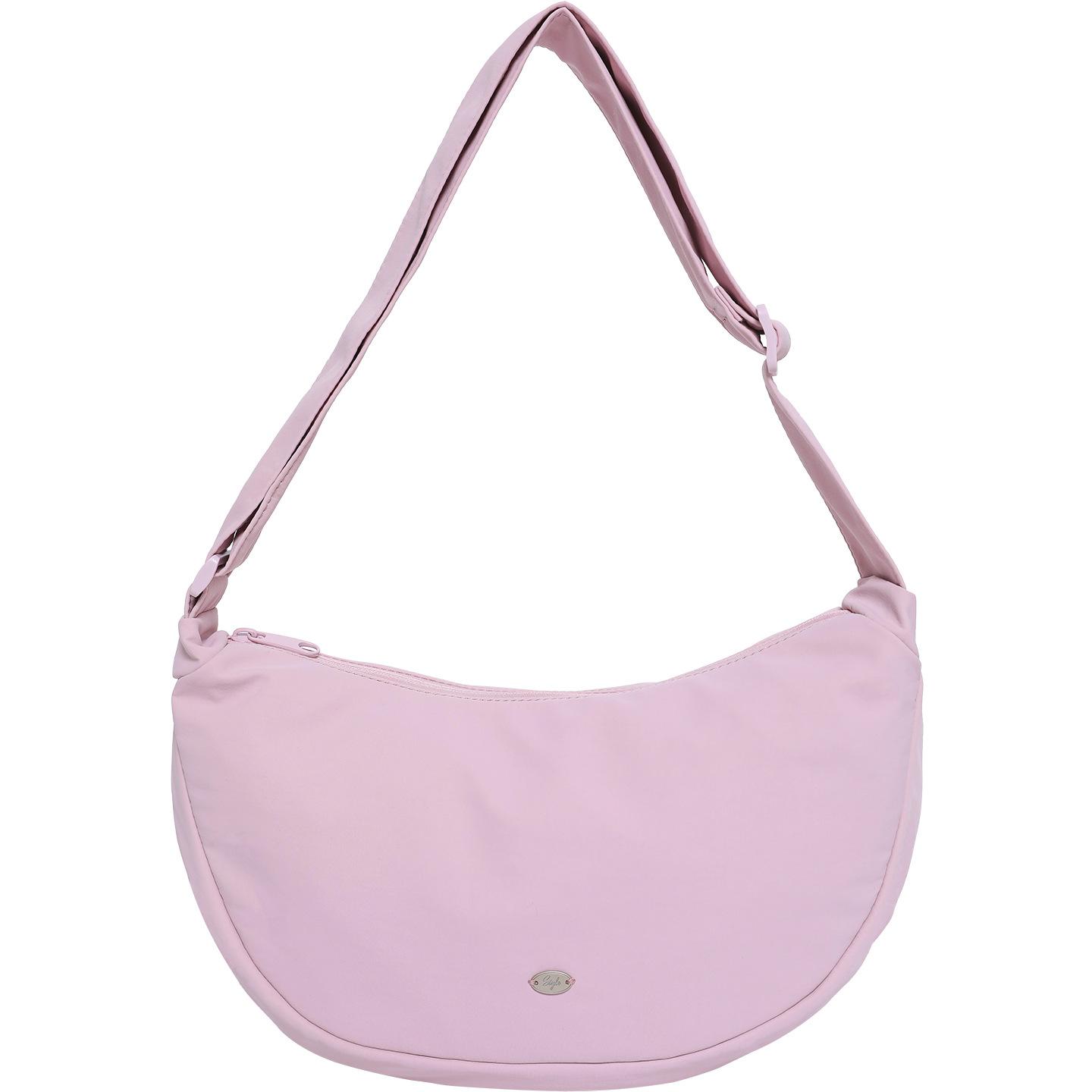 Nylon Crossbody Bag, Simple and Fashionable Double-sided Bag, Lightweight Small Shoulder Bag, Crescent Bag, Neutral Casual Sports Dumpling Bag розовый
Nylon Crossbody Bag, Simple and Fashionable Double-sided Bag, Lightweight Small Shoulder Bag, Crescent Bag, Neutral Casual Sports Dumpling Bag розовый