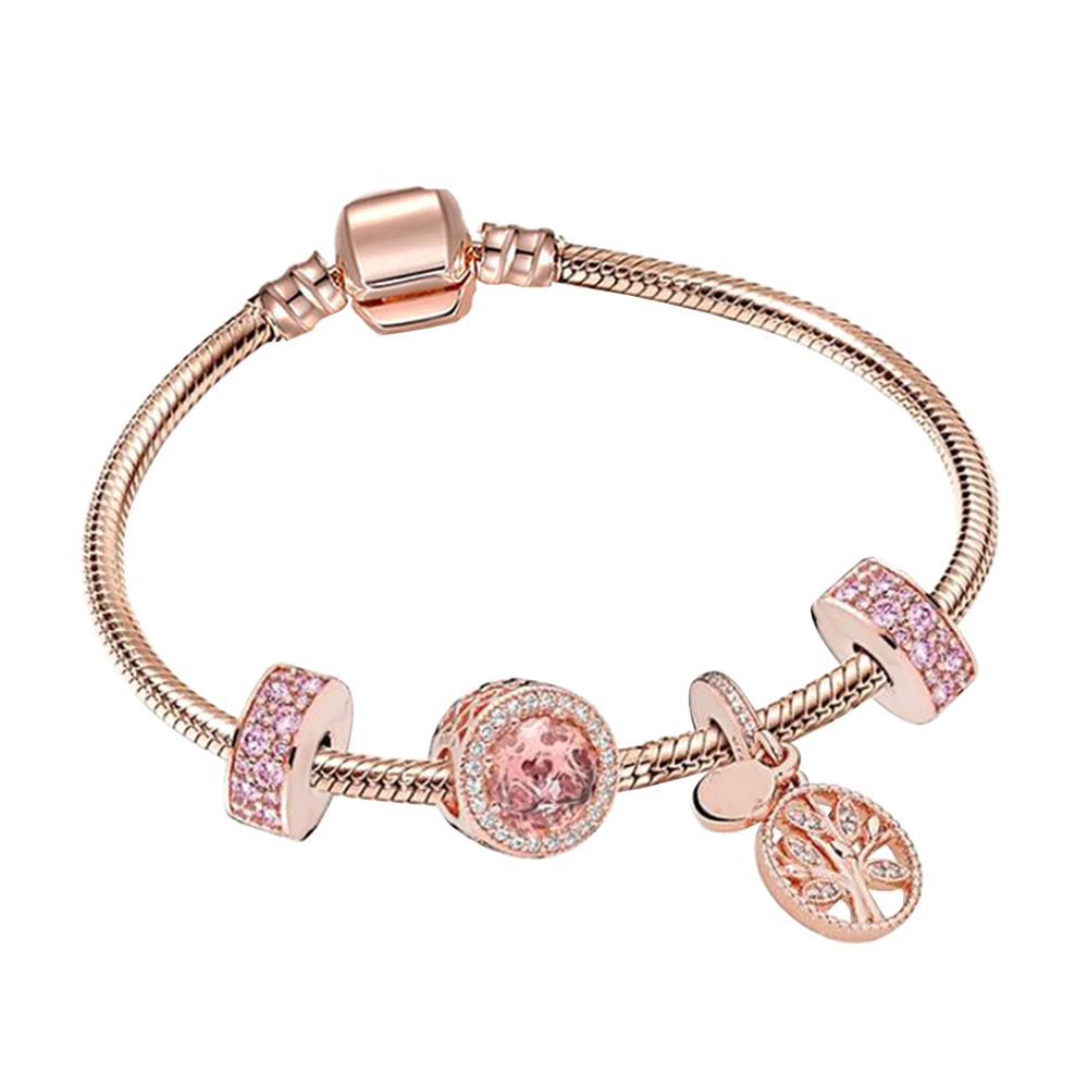 S925 Серебро 14 карат с покрытием из розового золота, розовый маленький браслет-цепочка в виде змеи с изображением ромашки, комплект подходит для женских подарков на день рождения, модные ювелирные изделия 20cm&Rose Gold
S925 Серебро 14 карат с покрытием из розового золота, розовый маленький браслет-цепочка в виде змеи с изображением ромашки, комплект подходит для женских подарков на день рождения, модные ювелирные изделия 20cm&Rose Gold