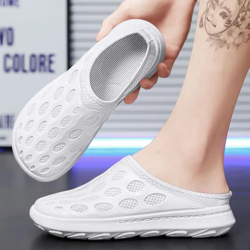 Модные тапочки для мужчин Платформа Уличная обувь Маскулино Веселые Низкая цена Дешевая Ликвидация Стиль 2025 Оригинальные ПВХ Взрослые Ева Сандалии Мужские 35
Модные тапочки для мужчин Платформа Уличная обувь Маскулино Веселые Низкая цена Дешевая Ликвидация Стиль 2025 Оригинальные ПВХ Взрослые Ева Сандалии Мужские 35