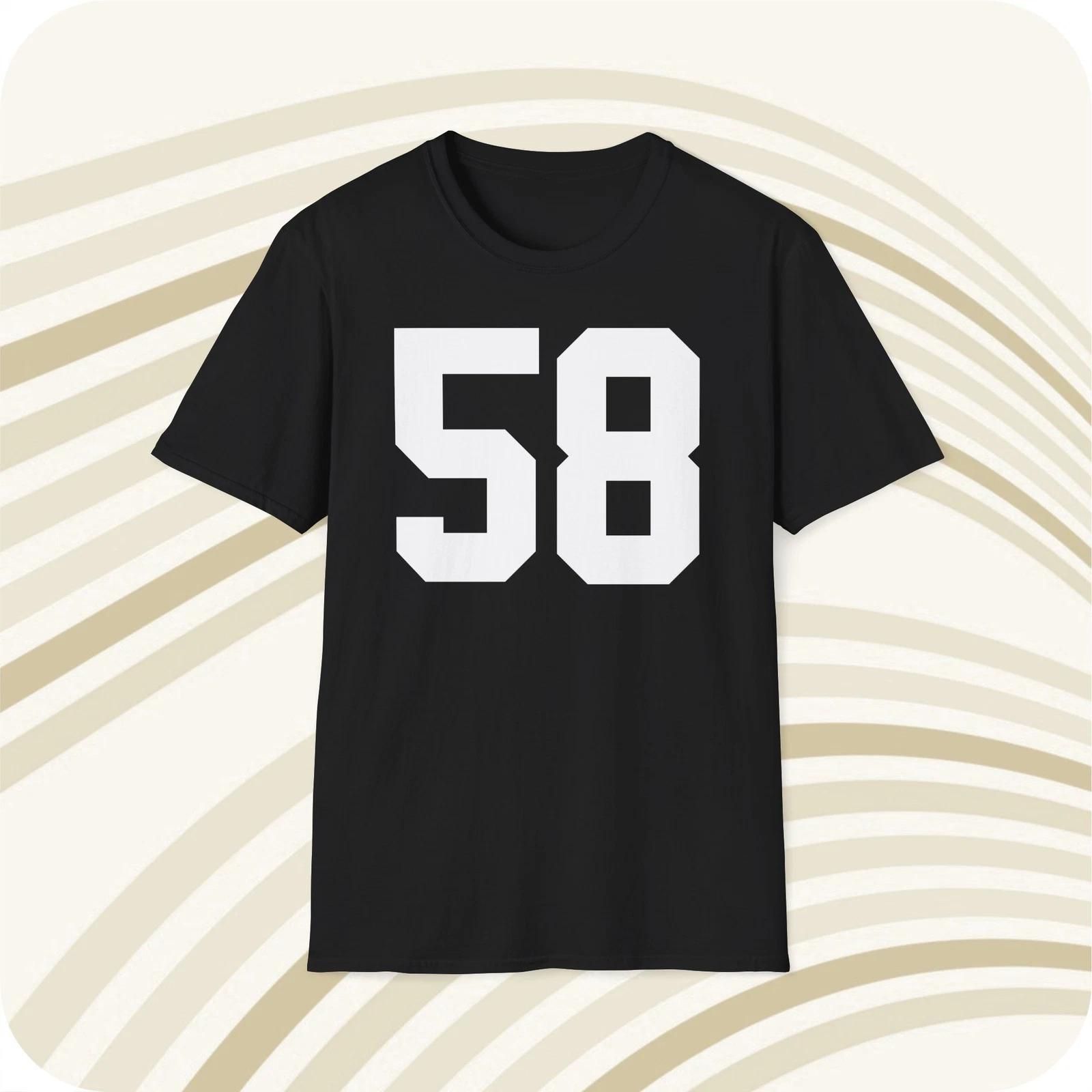 Jack Lambert #58 Pittsburgh Steelers Jersey T shirt - Front & Back Print 4XL
Jack Lambert #58 Pittsburgh Steelers Jersey T shirt - Front & Back Print 4XL