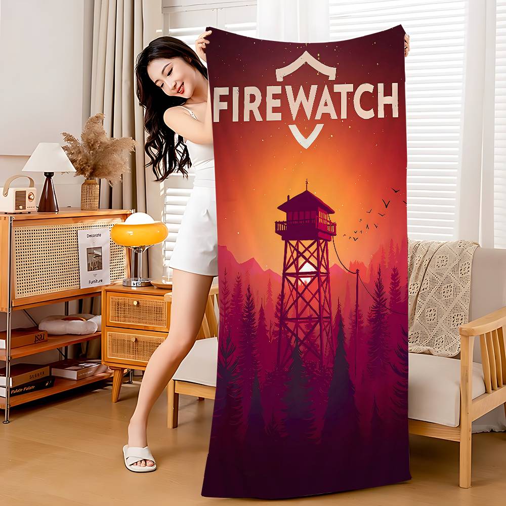 Firewatch Forest Classic Microfiber Printed Beach Towel Mountain Climbing Yoga Beach Swimming Running Absorbent Soft Towel W30*H60(CM)
Firewatch Forest Classic Microfiber Printed Beach Towel Mountain Climbing Yoga Beach Swimming Running Absorbent Soft Towel W30*H60(CM)