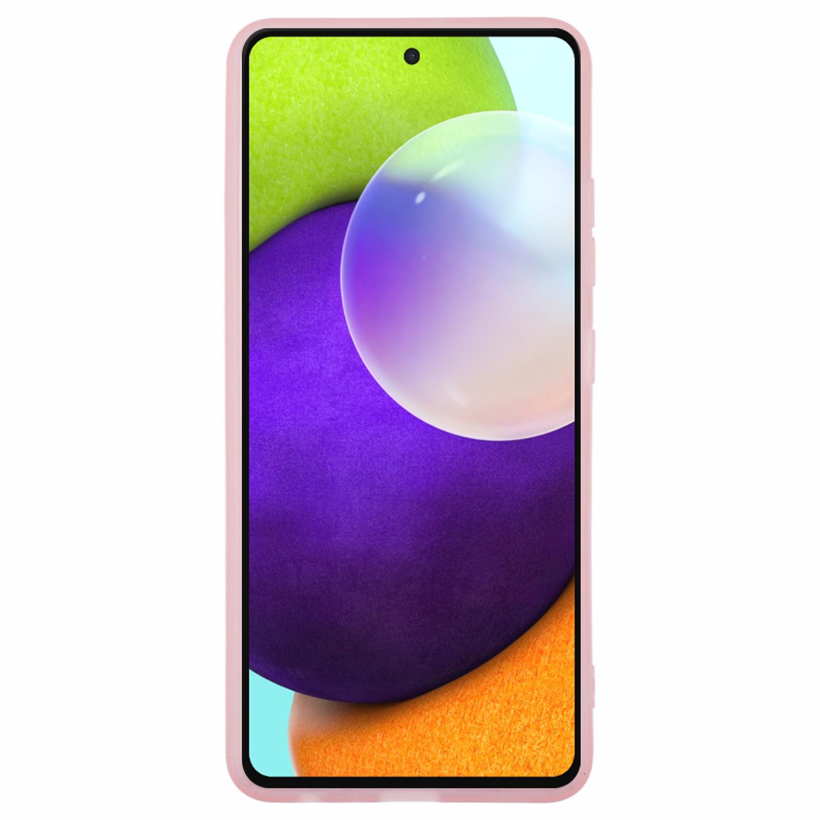 DKSM Series For Samsung Galaxy A52s 5G/A52 5G/A52 4G Case Electroplated Camera Frame TPU Phone Cover Transparent Pink
DKSM Series For Samsung Galaxy A52s 5G/A52 5G/A52 4G Case Electroplated Camera Frame TPU Phone Cover Transparent Pink
