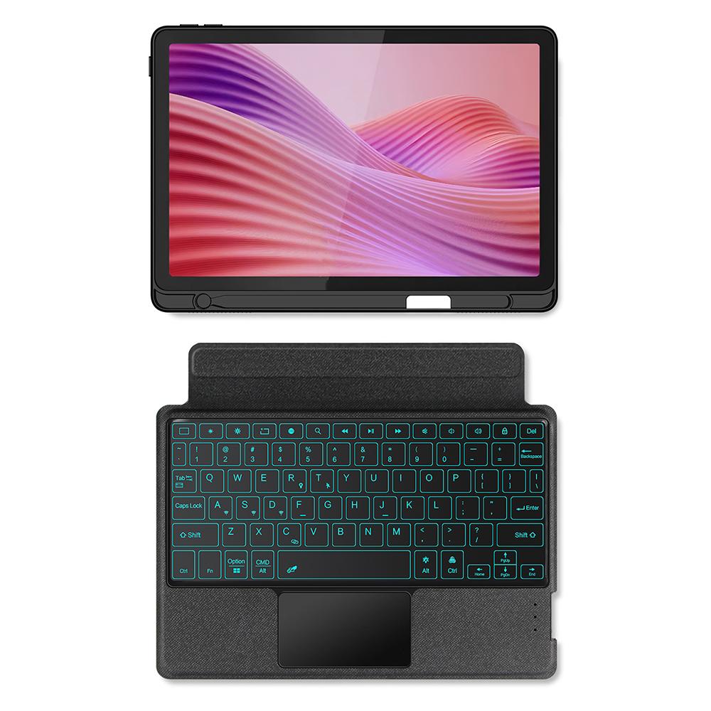 For Lenovo Tab 10.1 (2025) Leather Case+Bluetooth-Compatible Keyboard with Backlight Trackpad A
For Lenovo Tab 10.1 (2025) Leather Case+Bluetooth-Compatible Keyboard with Backlight Trackpad A