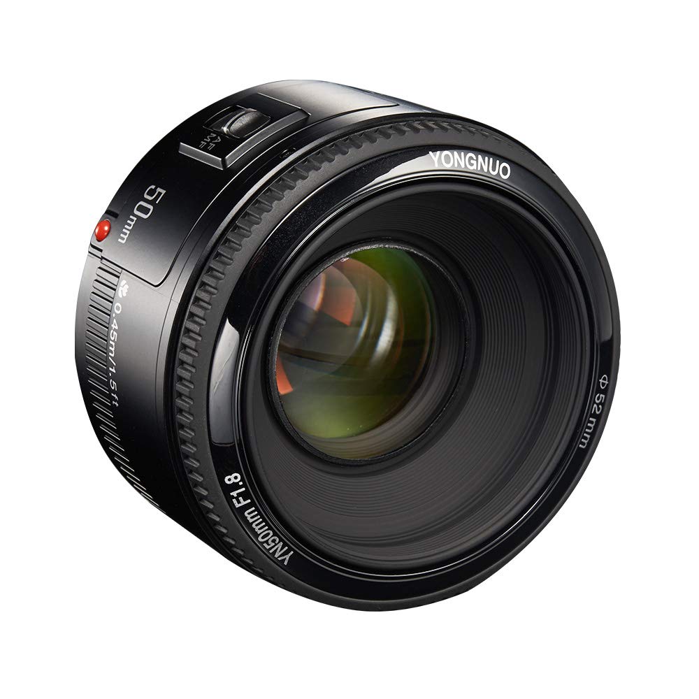 YONGNUO AF 50mm large aperture autofocus lens compatible with canon 350D 450D 500D 600D 1D Mark II 1D Mark III f1.8 etc.
YONGNUO AF 50mm large aperture autofocus lens compatible with canon 350D 450D 500D 600D 1D Mark II 1D Mark III f1.8 etc.