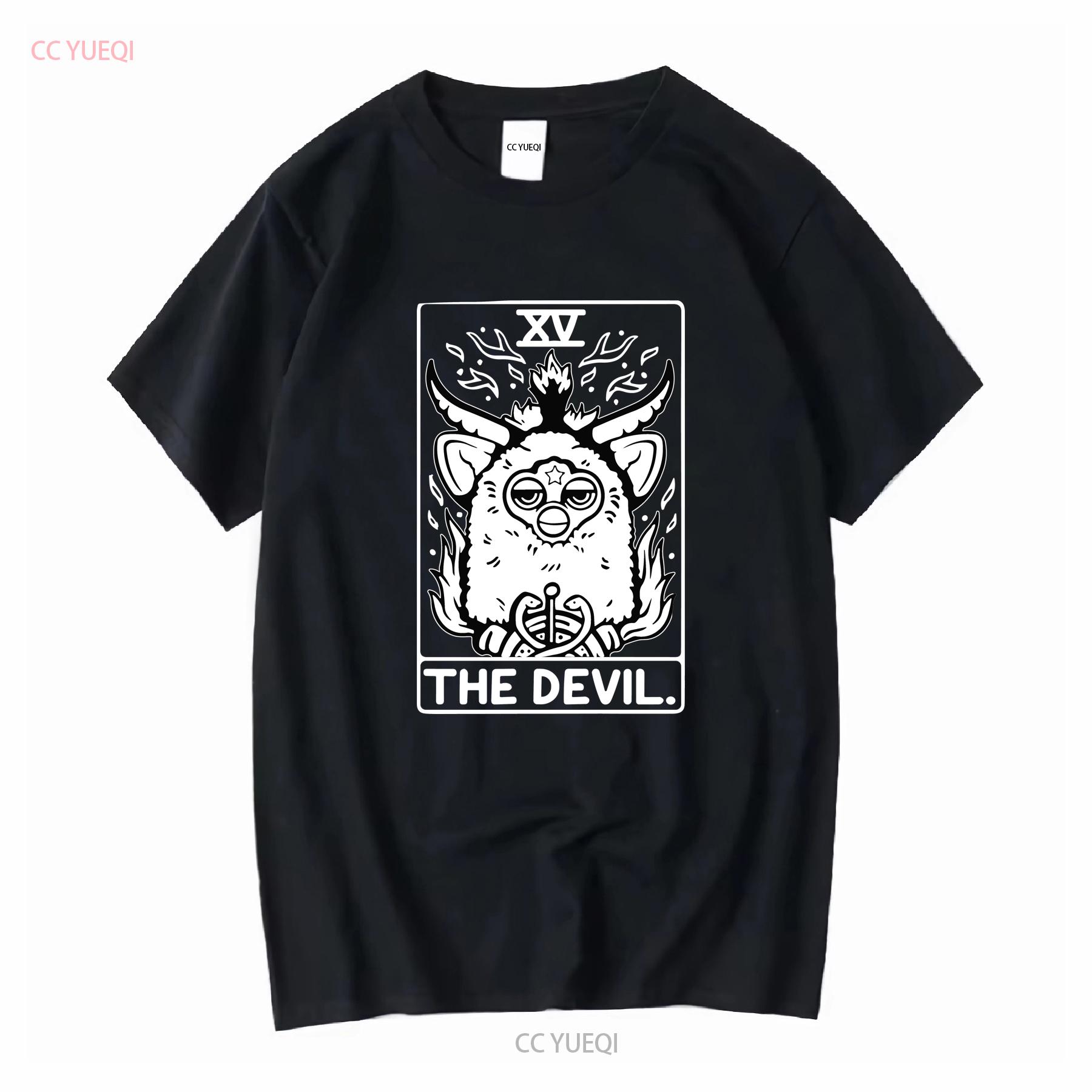 The Devil T shirt Furby Sinner Gothic Witchcraft Occult Magic Supernatural Tarot Novelty Fun Cute long or short sleeves 4XL
The Devil T shirt Furby Sinner Gothic Witchcraft Occult Magic Supernatural Tarot Novelty Fun Cute long or short sleeves 4XL
