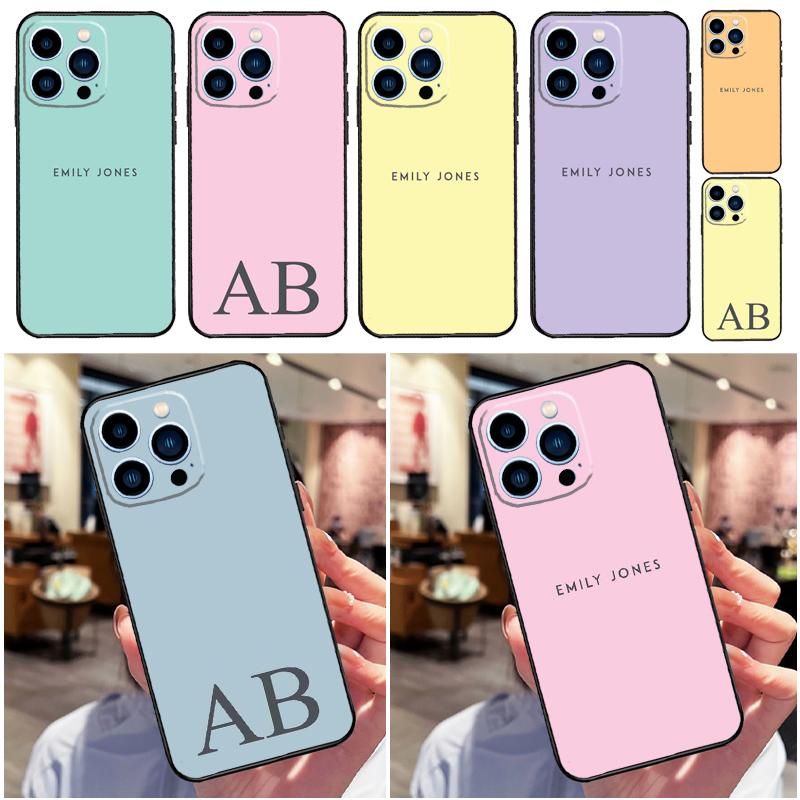 Personalised Custom Pastel Name Phone Case For iPhone 11 12 13 14 Pro Max Mini X XS Max XR 7 8 Plus SE 2020 Full Cover
Personalised Custom Pastel Name Phone Case For iPhone 11 12 13 14 Pro Max Mini X XS Max XR 7 8 Plus SE 2020 Full Cover