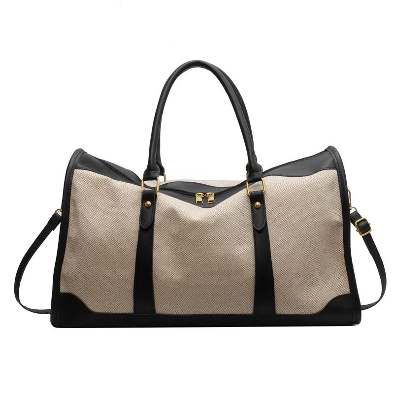 2026 Casual Canvas Large Capacity Travel Bags High Quality Sense of Luxury Grace Classic Style Shoulder Bags for Women
2026 Casual Canvas Large Capacity Travel Bags High Quality Sense of Luxury Grace Classic Style Shoulder Bags for Women
