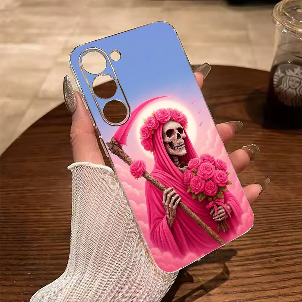 S-Santa -M-Muerte P-print Phone Case For Samsung Galaxy A71,A70,A52,A51,A40,A30 Transparent Cover Samsung a30 a20
S-Santa -M-Muerte P-print Phone Case For Samsung Galaxy A71,A70,A52,A51,A40,A30 Transparent Cover Samsung a30 a20