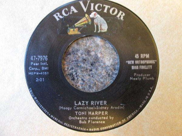 7inch Record TONI HARPER - Lazy River / I m Learning 477976 RCA Victor 1960 US Rock Used
7inch Record TONI HARPER - Lazy River / I m Learning 477976 RCA Victor 1960 US Rock Used