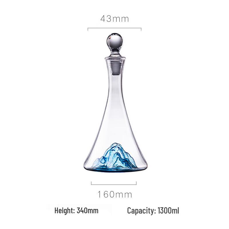 Crystal Glass Waist Wine Decanter
Crystal Glass Waist Wine Decanter